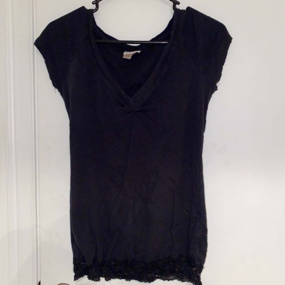 COPY - One Step Up Womens Black Casual Shirt